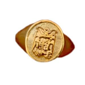 ANILLO AGUILA ORO